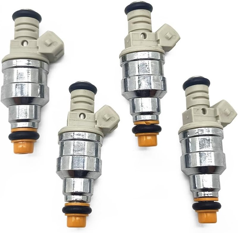 TWDRET Fuel Injector 4PCS - Compatible with Ford Ranger 2.3L-2.5L, Mazda B2500 2.5L, Mercury Topaz 2.3L - Replace F87E-D2A/B, F87E-B2A/B - Image 1